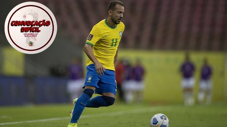 Éverton Ribeiro (Flamengo) - CONVOCAÇÃO DIFÍCIL - Começou bem nas Eliminatórias e teve boa participação na Copa América, mas caiu de rendimento e viu a vaga ficar longe