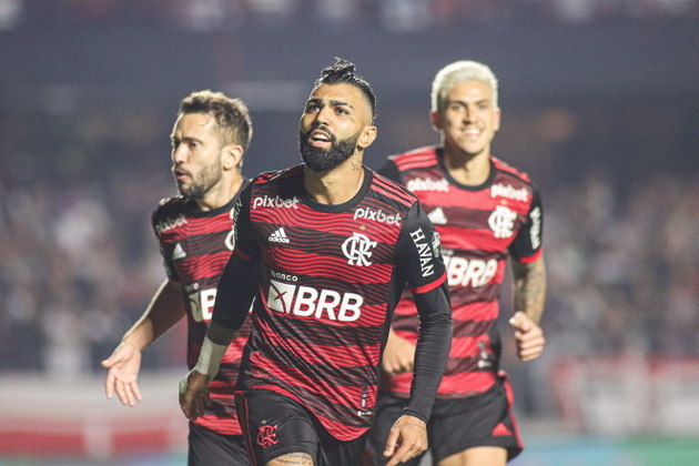 Everton Ribeiro, Gabigol, Pedro, São Paulo x Flamengo, Copa do Brasil 2022,