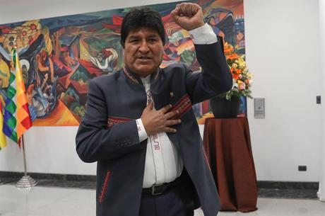 Morales foi apontado como vencedor da eleição
