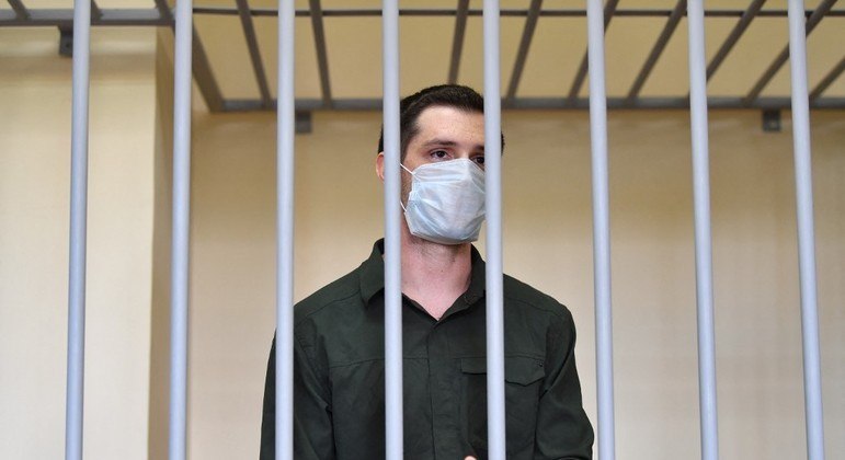 Ex-fuzileiro naval americano Trevor Reed preso na Rússia