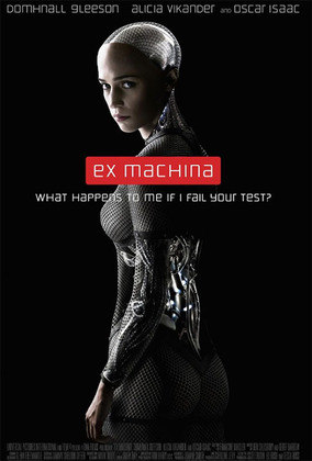 “Ex-Machina” (2014): A trama acompanha o jovem programador Caleb, que ganha a oportunidade de participar de um experimento com uma inteligência artificial.