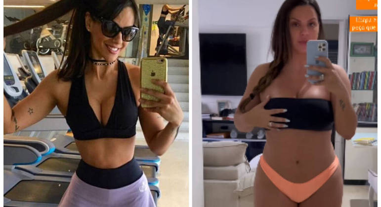 Ex-panicat Carol Dias mostrou antes e depois nas redes sociais