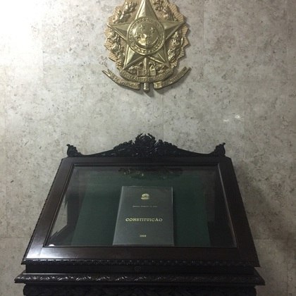 Exemplar original da Constituição de 1988