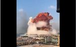 Explosão no porto de Beirute