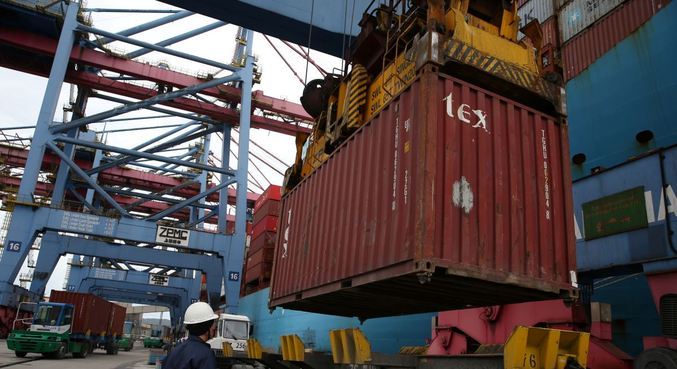 As exportações subiram 64,3% nas duas primeiras semanas de abri