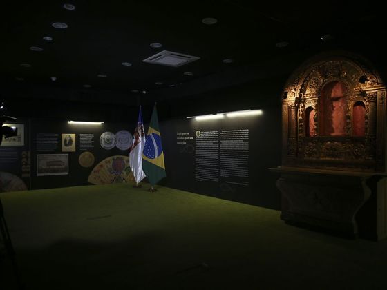 O órgão ficará exposto na capital federal nas celebrações dos 200 anos da Independência, durante o mês de setembro. O governo realiza, desde o dia 15 de agosto, a exposição no térreo do Palácio do Planalto e no Itamaraty