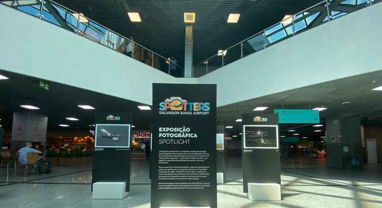 Exposição no Aeroporto de Salvador: homenagem aos spotters 