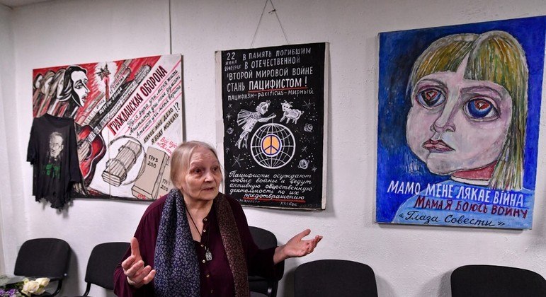 Elena Osipova, 77 anos, teve as obras apreendidas