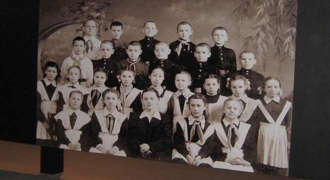 Exposição sobre a comunidade russa no Museu da Imigração, em São Paulo
