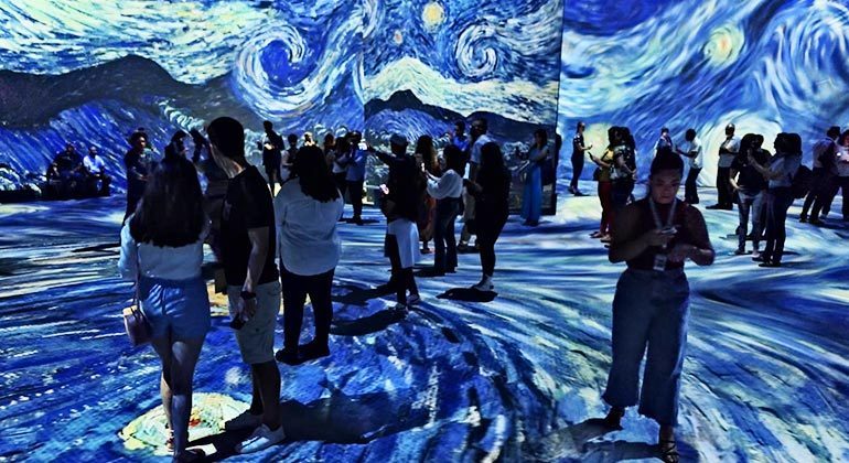 Em São Paulo, a exposição foi vista por cerca de 300 mil pessoas Em São Paulo, a exposição foi vista por cerca de 300 mil pessoas