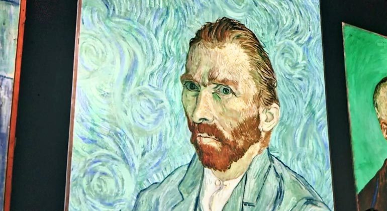 'Auto-retrato' é uma das obras expostas 'Auto-retrato' é uma das obras expostas