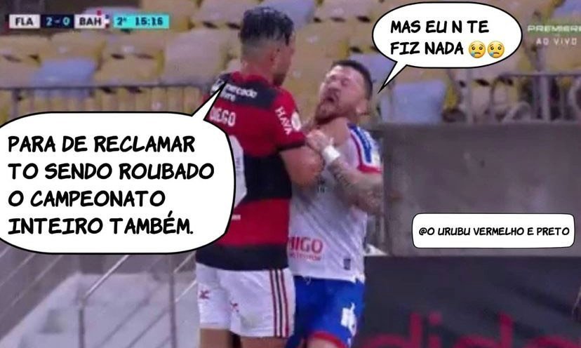 Diego Ribas E Rossi Viram Meme Após Cena De Expulsões Em Flamengo X ...