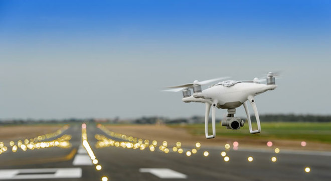Voar com drone próximo a aeroportos é proibido por lei