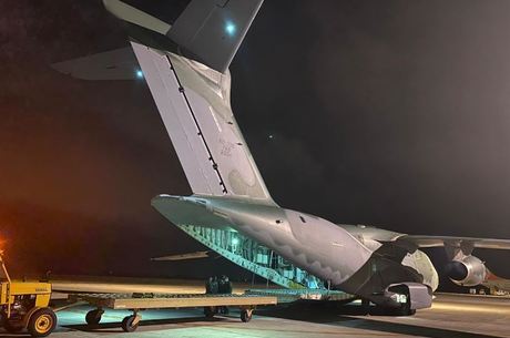 Avião da Força Aérea chegou no Amapá