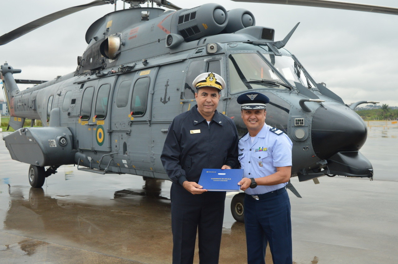 FAB: entrega de Helicóptero H225M para a Marinha