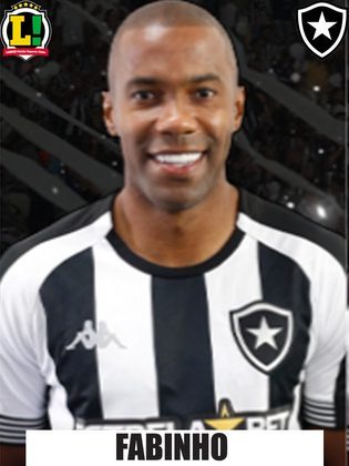 FABINHO - 6,0 - Teve altos e baixos no combate mas, aos poucos, ajudou o Botafogo a ter domínio no meio de campo.   