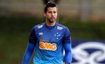 Goleiro Fábio em treino pelo Cruzeiro