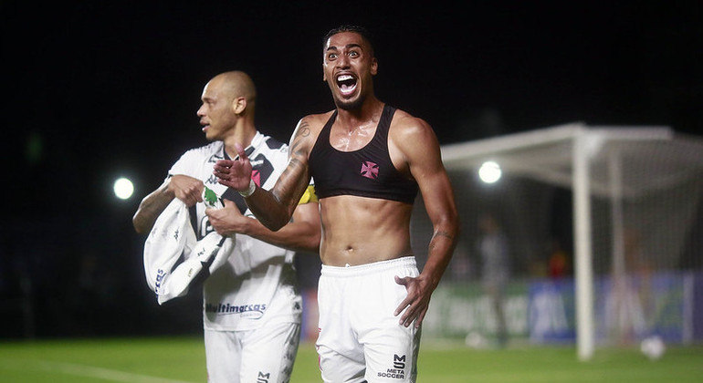 Fábio Gomes marcou o gol da vitória do Vasco sobre o Criciúma