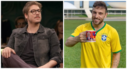 Fábio Porchat (à esq.) e Leo Lins (à dir.)