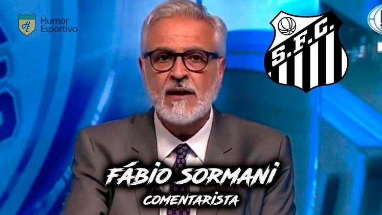 Fábio Sormani é torcedor do Santos.