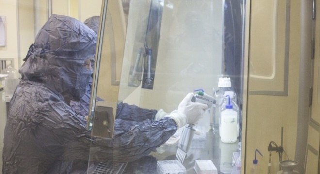 Laboratório que desenvolve vacina contra dengue no Instituto Butantan em São Paulo