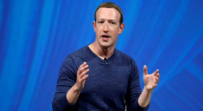 O dono do Facebook recebeu críticas sobre a sua gestão durante 2018 