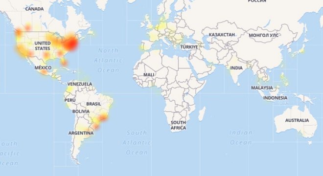 Queda do Facebook atingiu brasileiro e, principalmente, norte-americanos