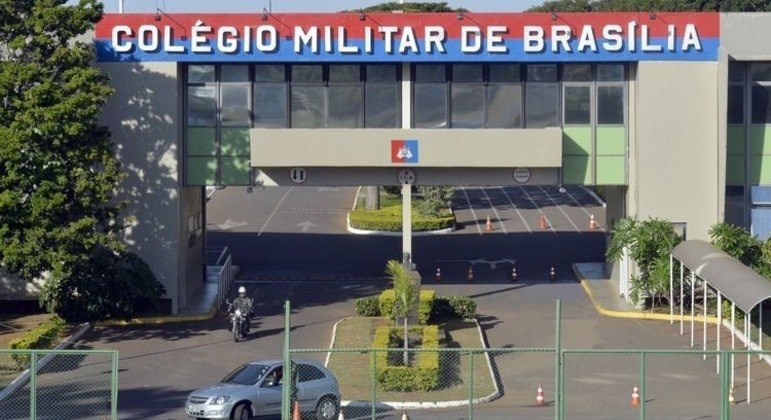 Fachada do Colégio Militar de Brasília
