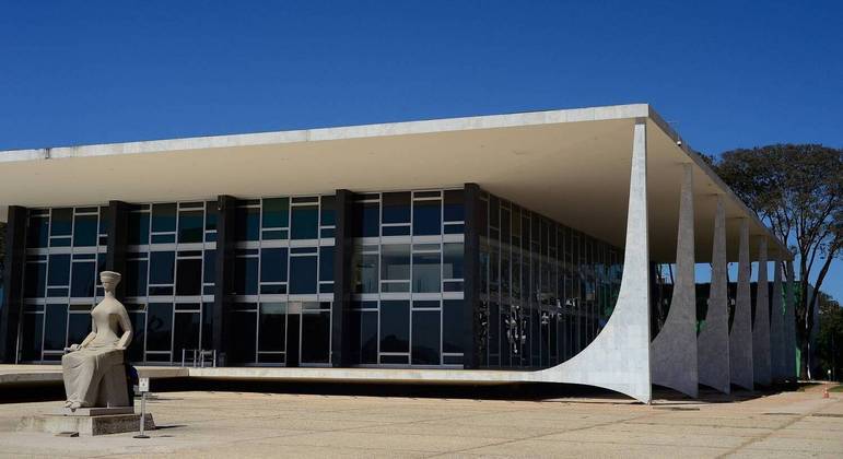 Fachada do edifício-sede do Supremo Tribunal Federal, em Brasília
