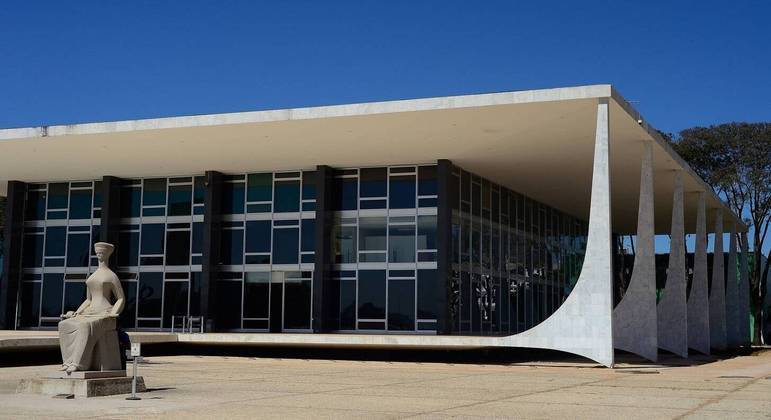 Fachada do edifício-sede do Supremo Tribunal Federal, em Brasília