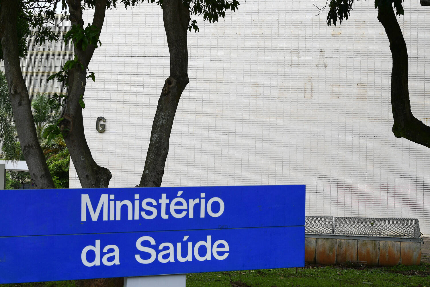 Fachada do Ministério da Saúde, em Brasília (DF)