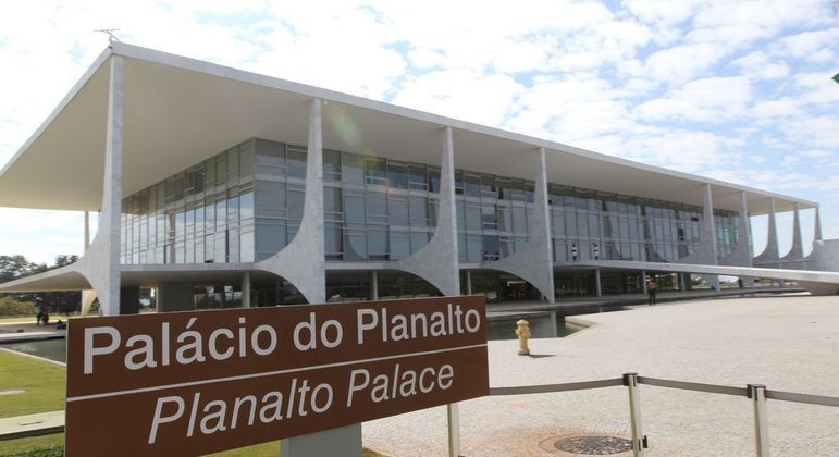 Fachada do Palácio do Planalto, em Brasília