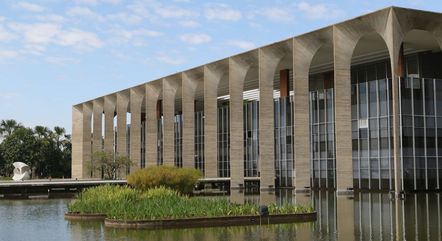 Itamaraty, na Esplanada dos Ministérios, em Brasília