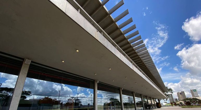 Fachada do Sesi Lab, em Brasília