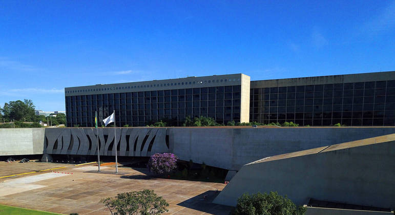 Fachada do Superior Tribunal de Justiça, em Brasília