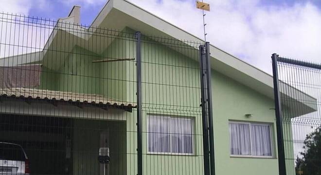 fachadas de casas fachada verde