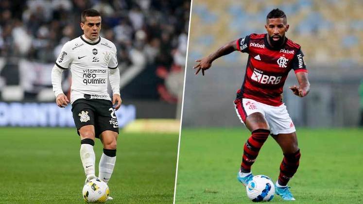 Fagner (Corinthians) x Rodinei (Flamengo)