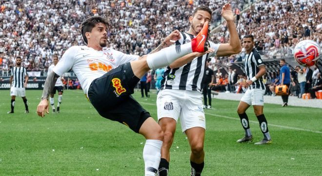Corinthians E Santos Fazem Classico Emocionante Mas Ficam No 0 A 0 Esportes R7 Futebol