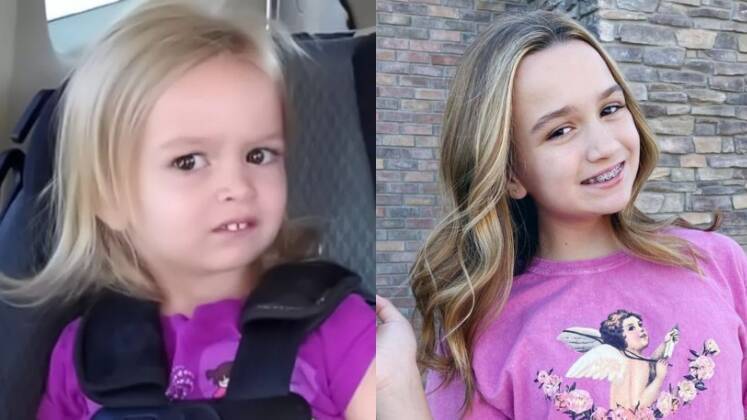 Chloe sinceraO vídeo das irmãs descobrindo que iriam para Disney viralizou pelas expressões da caçula e completou dez anos em 2023! Chloe tinha apenas 2 anos na época, e pareceu não entender muito bem o que estava acontecendo, olhando de forma desconfiada para sua irmã. O olhar da menina virou meme mundial! Atualmente, com 13 anos, Chloe acumula muitos seguidores nas redes sociais 