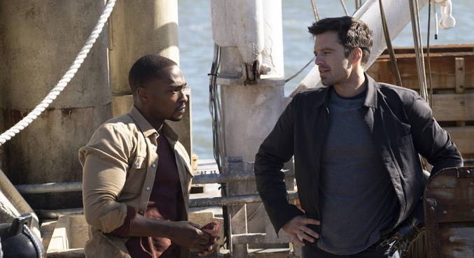 Podemos conhecer um pouco mais das vidas de Sam e Bucky no primeiro episódio