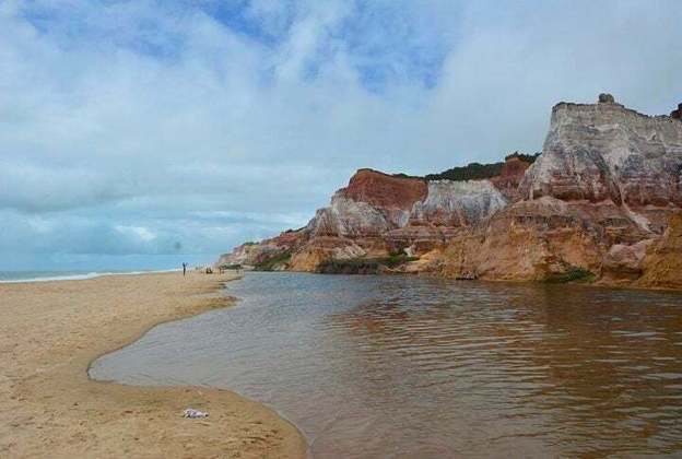 Falésias da Praia do Gunga: São um dos principais pontos turísticos do estado de Alagoas, no Brasil. Elas estão localizadas no município de Roteiro, a cerca de 35 quilômetros da capital, Maceió.