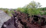 Falhas geológicas são uma espécie de fratura na crosta terrestre, que podem variar de tamanho — desde muito pequenas até rachaduras que podem ser vistas do espaço. Elas são geradas por tensões acumuladas ao longo de uma ou mais placas tectônicas, por se afastarem ou se aproximarem
