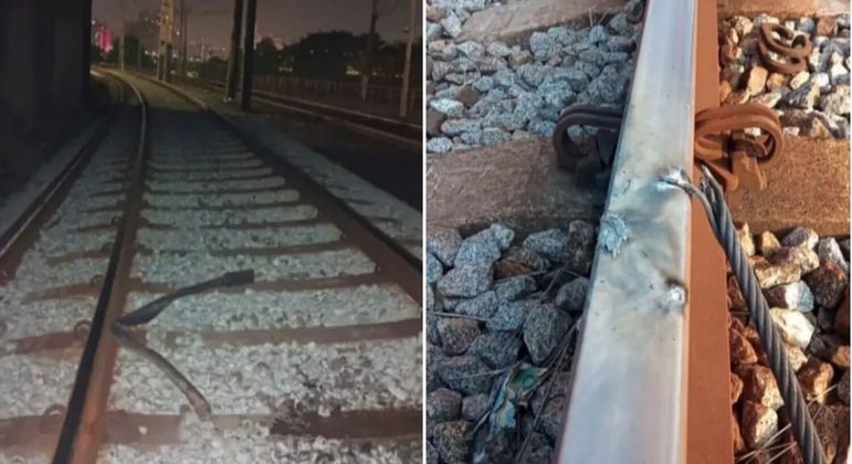 Objeto metálico foi encontrado na linha 9–Esmeralda, da ViaMobilidade