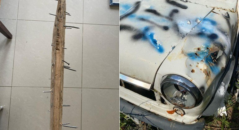 Coleção de carros raros foi destruída após ato de vandalismo em Northampton, na Inglaterra