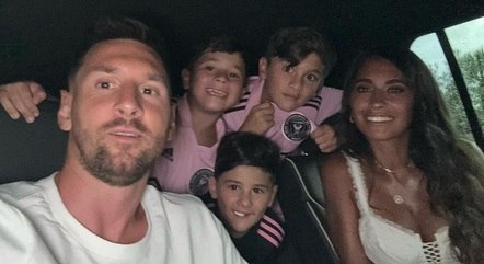 Craque argentino possui três filhos com Antonella Roccuzzo