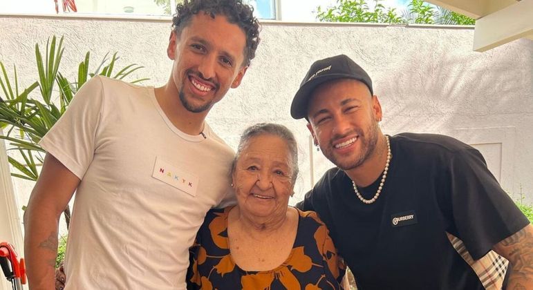 A avó de Neymar, mais conhecida como 