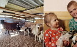 A família vive em uma fazenda no estado do Novo México, nos Estados Unidos. Lá, eles criam diversos animais, como ovelhas, porcos, galinhas e coelhos 