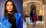 Bruna Marquezine se tornou uma verdadeira fashionista nos últimos anos. Sempre antenada com as tendências, ela usou luvas de diversas cores e tecidos durante a já citada Semana de Moda de ParisVeja também: Com looks ousados e cheios de tendências, Bruna Marquezine se torna ícone da moda e arrasa