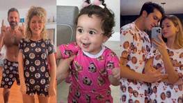 Pijama com estampa do próprio rosto vira febre entre famosos; confira (Reprodução/ Instagram )