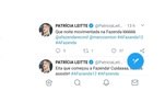 A ex-BBB Patrícia Leitte também não perdeu um dia de programa e comenta sobre os acontecimentos com os seguidores nas redes sociais